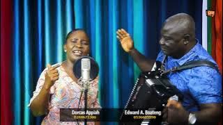 Dorcas Appiah in powerful worship with Edward Akwasi Boateng that Will Put You In Tears😭and prayer