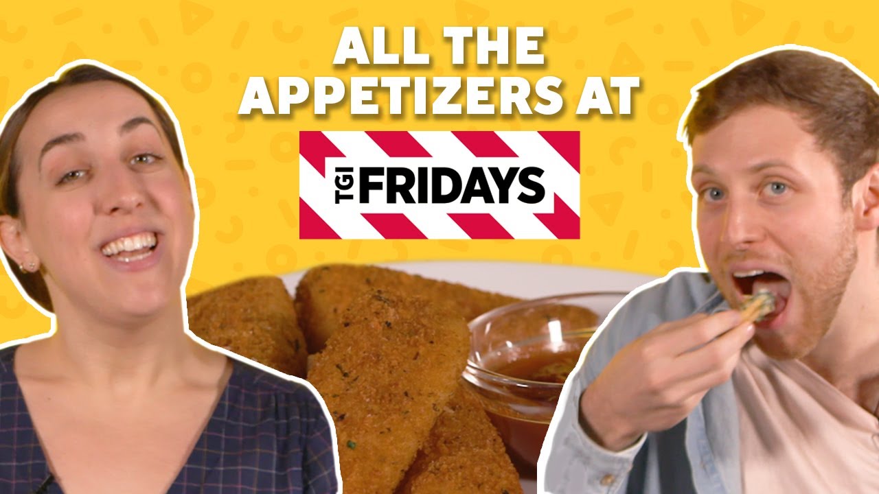 We Tried All of the TGI Fridays Appetizers | Taste Test | Food Network