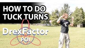 How to do Poi Tuck Turns: 1-minute tutorial
