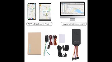 iTracksafe  MT4 4g LTE Hard Wired GPS Tracker Supports sos mic relay