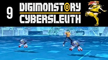 Digimon Story: Cyber Sleuth Part 9. Bad hacker beatdown. (Hard New Game)