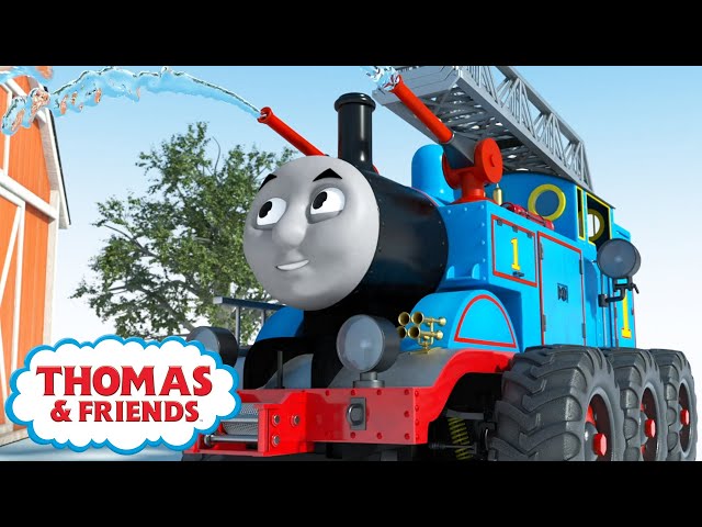 Thomas the Rescue Engine | Cartoon Compilation | Magical Birthday Wishes | Thomas & Friends™ class=