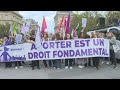 Protesters march in Paris for right to abortion | AFP