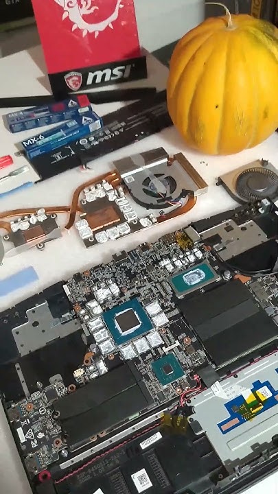 Жидкие термопрокладки менять или оставить? ТО ноутбука MSI GP66 Leopard ...