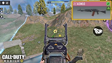 This 0 Recoil ASM10 Gunsmith is Much BETTER than the AK47? | POCO X3 PRO | CODM GAMEPLAY