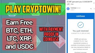 CryptoWin Game by B Programmers | Earn Free BTC, LTC, USDC, ETH, and XRP | Legit and Paying Game screenshot 1