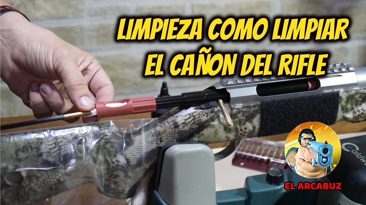 COMO LIMPIAR EL CAÑON DE UN RIFLE - En Español FullHD - El Arcabuz