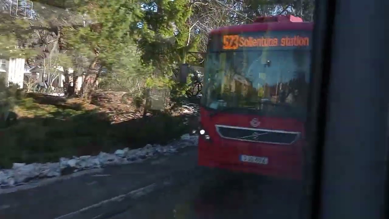 Buss 523 från Sollentuna Station till Kista Centrum (del 1)