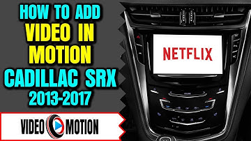 Cadillac SRX 2013-2017 CUE Video In Motion Bypass, DVD In Motion, Navigation In Motion, GM Lockpick