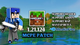 MINECRAFT PATCH 1.21.124 LATEST || MCPE PATCH 1.21.124 || SUPPORT SHADER DAN ADDON
