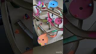 DIY Marble Run Roller Coaster from Cardboard