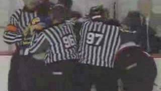 Sabres - Senators Goalie Fight 2-22-2007