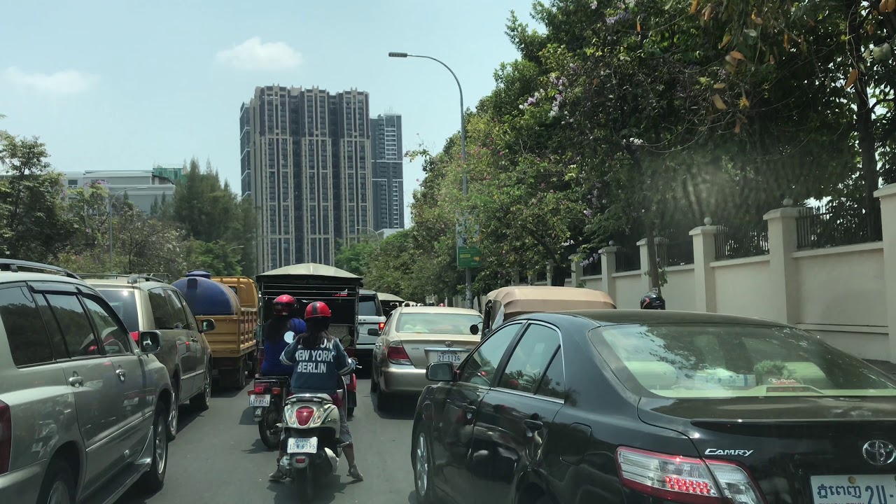Phnom Penh City Travel and Traffic View | Kingdom of Cambodia