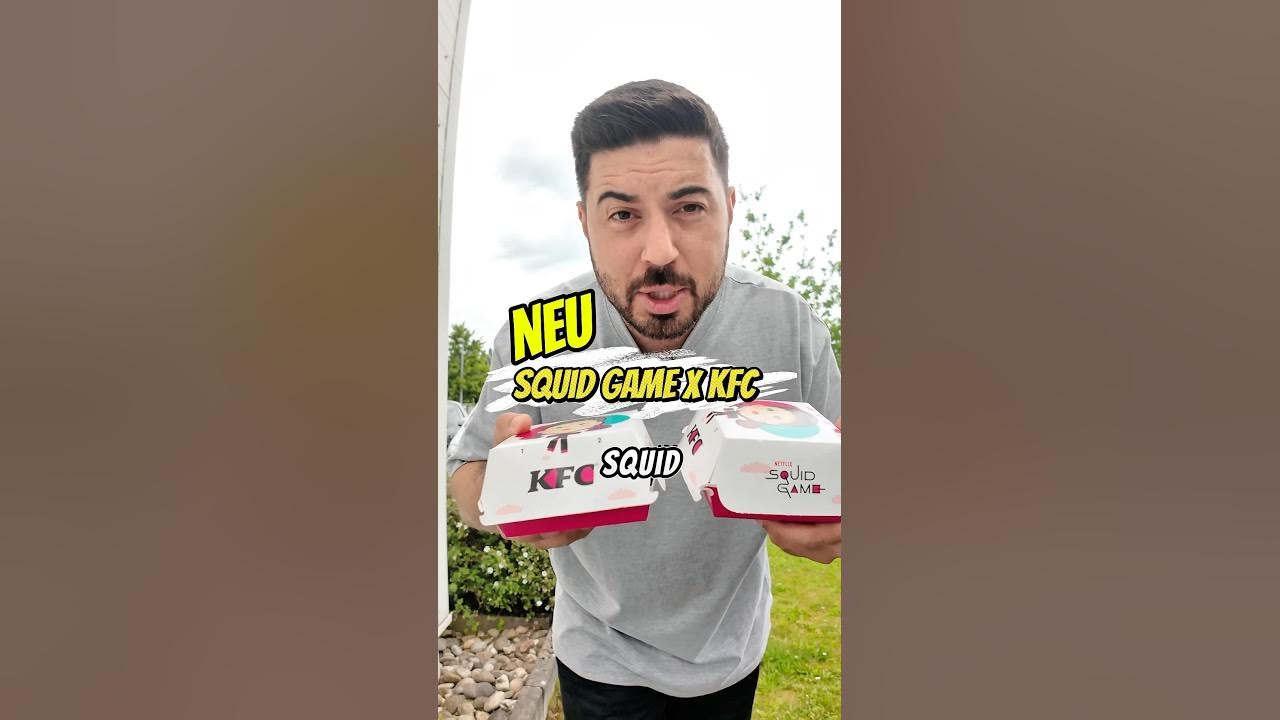 SQUID GAME & KFC? 😱 Neue Burger #shortsvideo #food - YouTube