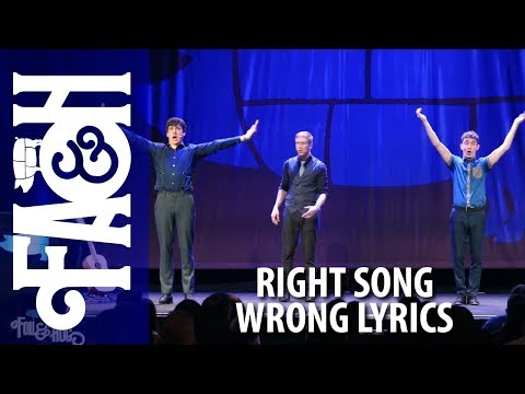Right Song/Wrong Lyrics - Live Sketch Comedy