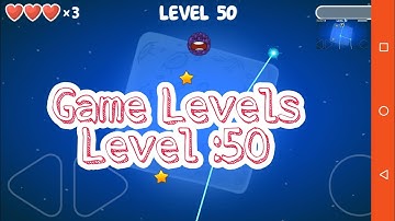 Red ball 4 level 50( Battle For The moon level)