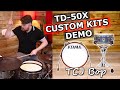 TCJ Bop | Roland TD-50X Custom Kit Sound Download | Expansion Pack with Real Acoustic Samples