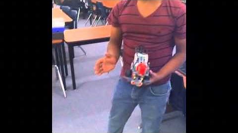 Lego Robots in a Maze