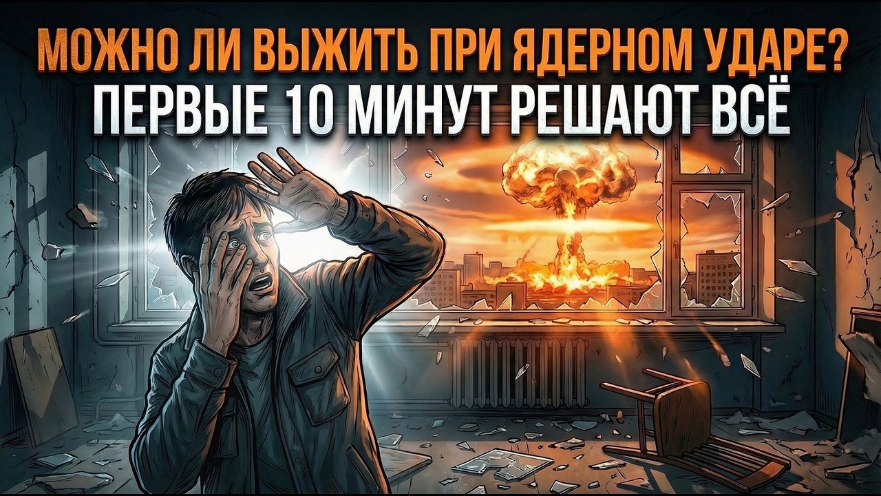 Можно ли выжить при ядерном ударе? Первые 10 минут решают всё