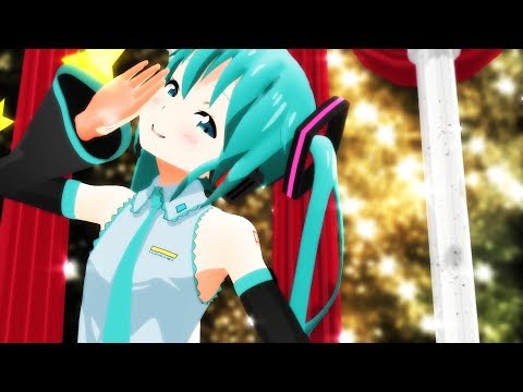 【MMD】アニメチックなミクさんで「彗星ハネムーン」 60fps