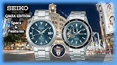 Seiko Presage 60s Style Ginza 140th Anniversary Limited Edition Open Heart  Automatic Watch SSA445J1 - YouTube