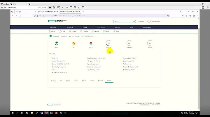 HPE VM Essential Installation Step by Step in VMware Lab Part 5