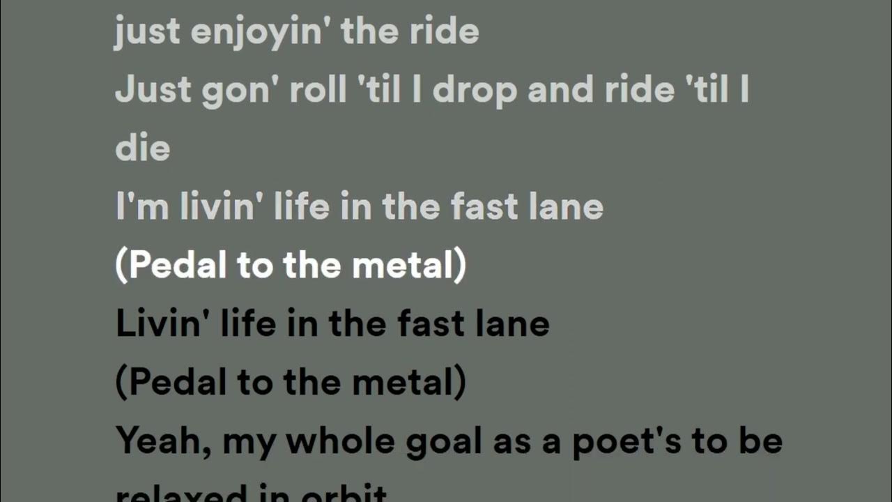 Bad Meets Evil Fast Lane (Lyrics) YouTube