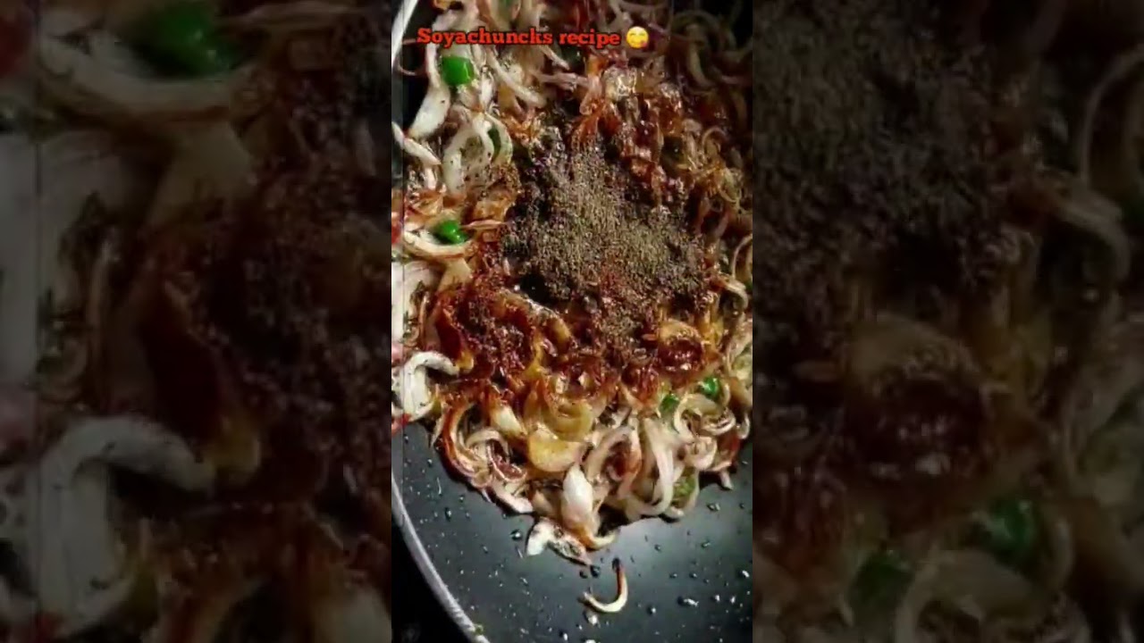 soyachuncks recipe 😋 #recipe #food #trendingshorts #viralsho