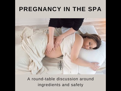 Pregnancy & Products in the Spa