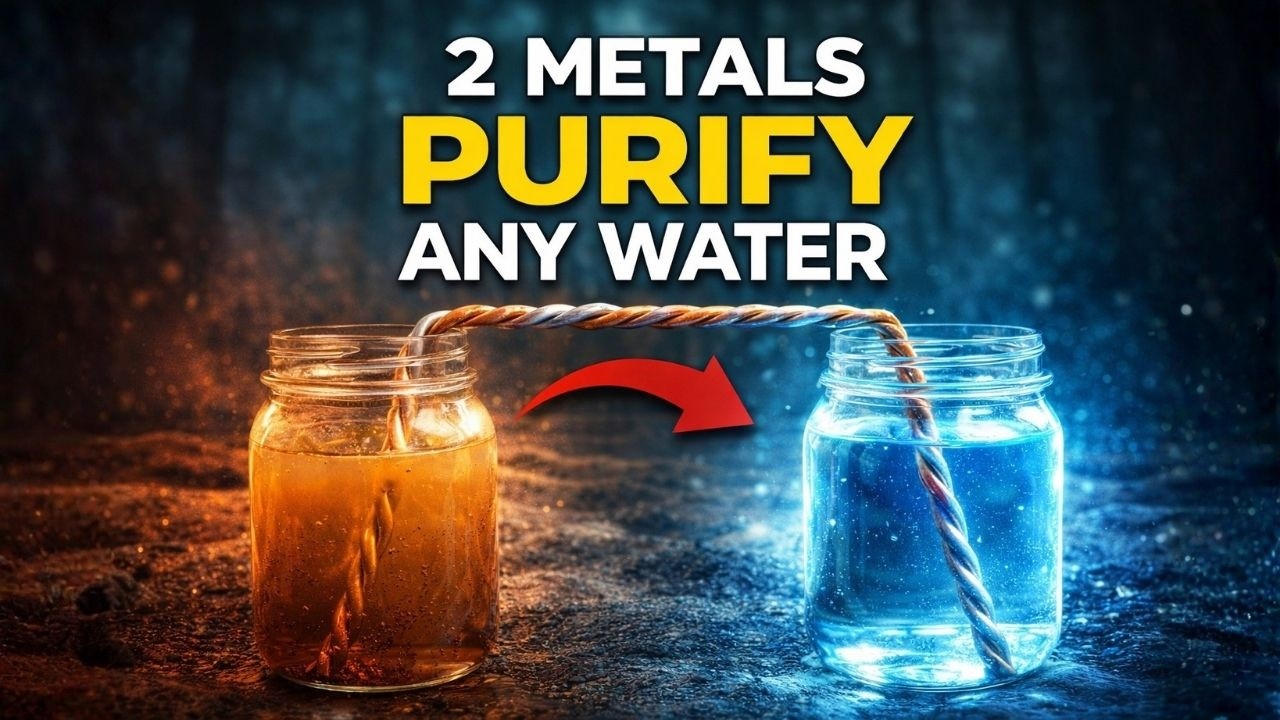 Connecting Two Metals Purifies ANY Water — The 