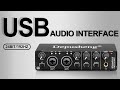 Depusheng usb audio interface computer recording sound card audio studio audio interface