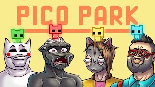 КАК БЫСТРО Я ПОТЕРЯЮ ВСЕХ ДРУЗЕЙ В ЭТОЙ ИГРЕ? ПРОХОЖДЕНИЕ PICO PARK #picopark