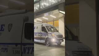NYPD on scene of fatal stabbing at luxury NYC apartment building #shorts