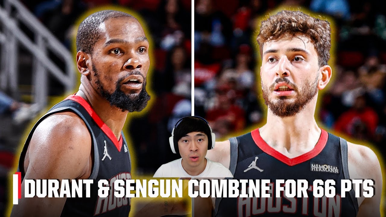 Kevin Durant & Alperen Şengün COOK the Grizzlies — 33 PTS Each | Reaction & Breakdown