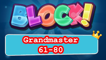 BLOCK! Grandmaster Level 61-80 (Basic) - Lösung Solution Walkthrough