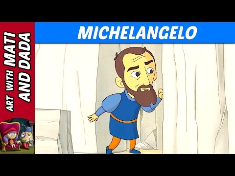 Art with Mati and Dada –  Michelangelo | Kids Animated Short Stories in English