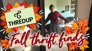 I Ordered Secondhand Clothes for Fall… Let's Try Them On 🍂