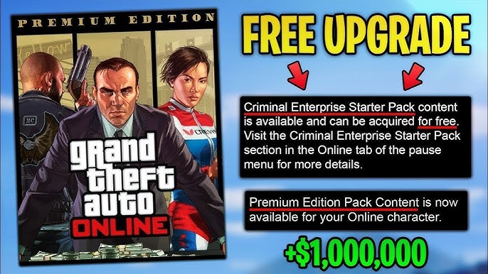 Grand Theft Auto V - Criminal Enterprise Starter Pack - PC - Compre na  Nuuvem