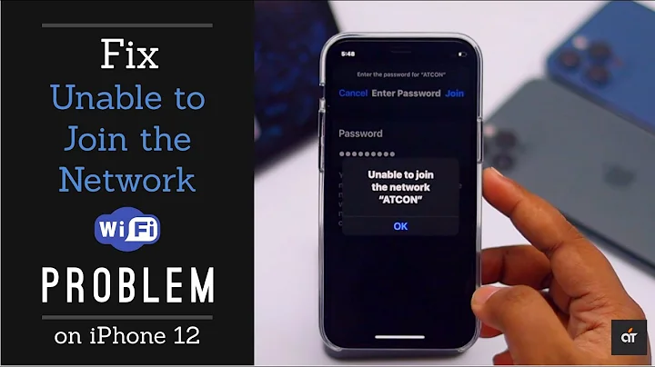"Unable to Join WiFi Network" Error on iPhone 12, 12 Mini, 12 Pro Max (Fixed)
