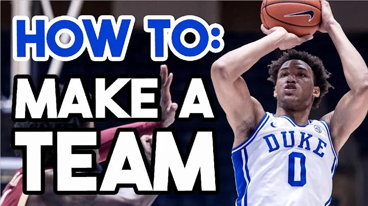 5 Tips How To Make a Basketball Team