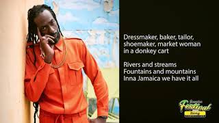 Video thumbnail of "Buju Banton - I Am Jamaican - Lyrics"