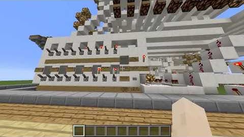My small redstone ALU (arithmetic logic unit)