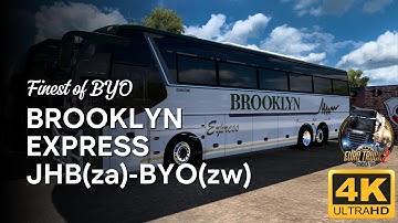 Sunset Ride Through Africa – ETS2 Simulator Vibes | Brooklyn Express | Bulawayo