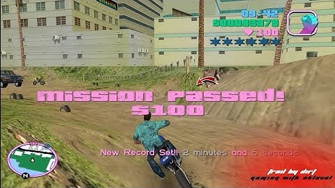 🔥MISSION PASSED! 💸 Trail by Dirt in GTA Vice City | Gaming with AKLevel 🔥