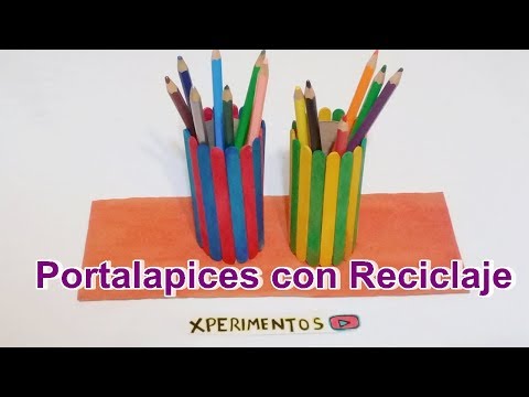 Portalapices Con Rollos de Papel Higiénico| Xperimentos