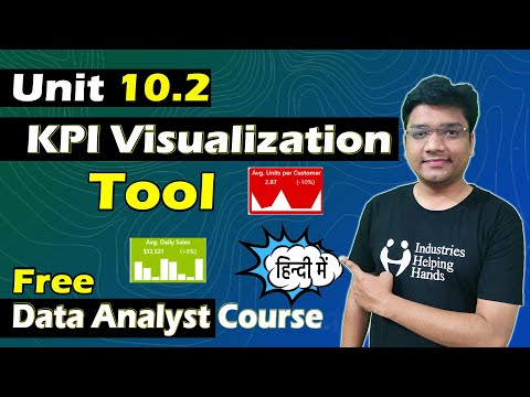 10.2 How to Use KPI Visualization Tool | Data Analyst Lecture for Beginner | Nishant Bhaiya