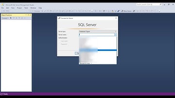 Chọn Server Name từ danh sách trong SQL Server