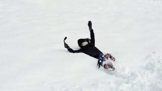 【島根の雪に立ち向かう】雪大好き人間こなつ