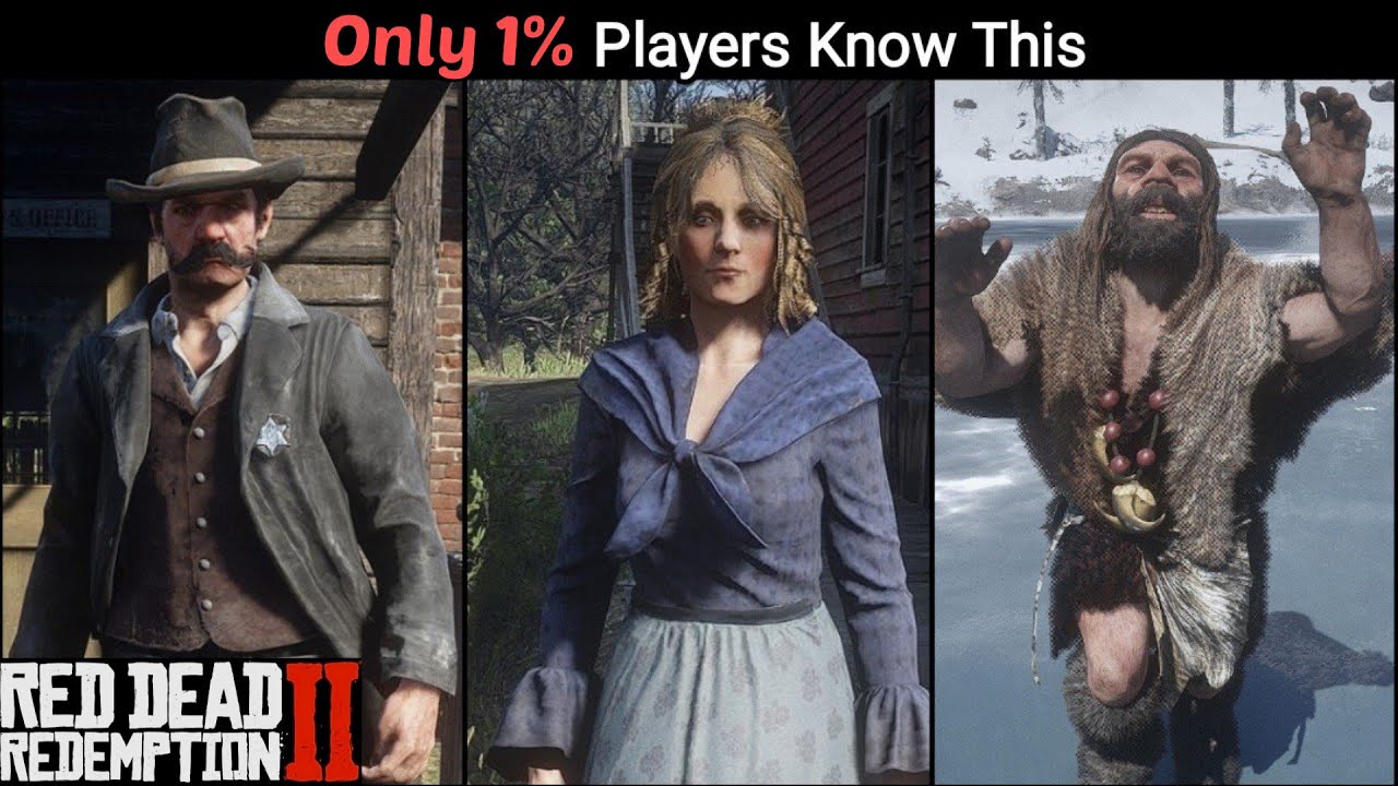 Top 10 Cut Unused Characters That You Have Never Seen (Part III) - RDR2 ...