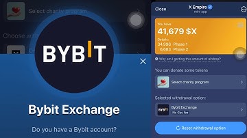 How to add $X Empire Deposit Address for ByBit users
